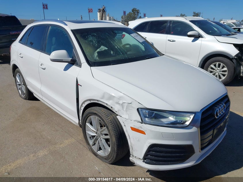 2018 Audi Q3 2.0T Premium/2.0T Sport Premium VIN: WA1BCCFS3JR022589 Lot: 39154617