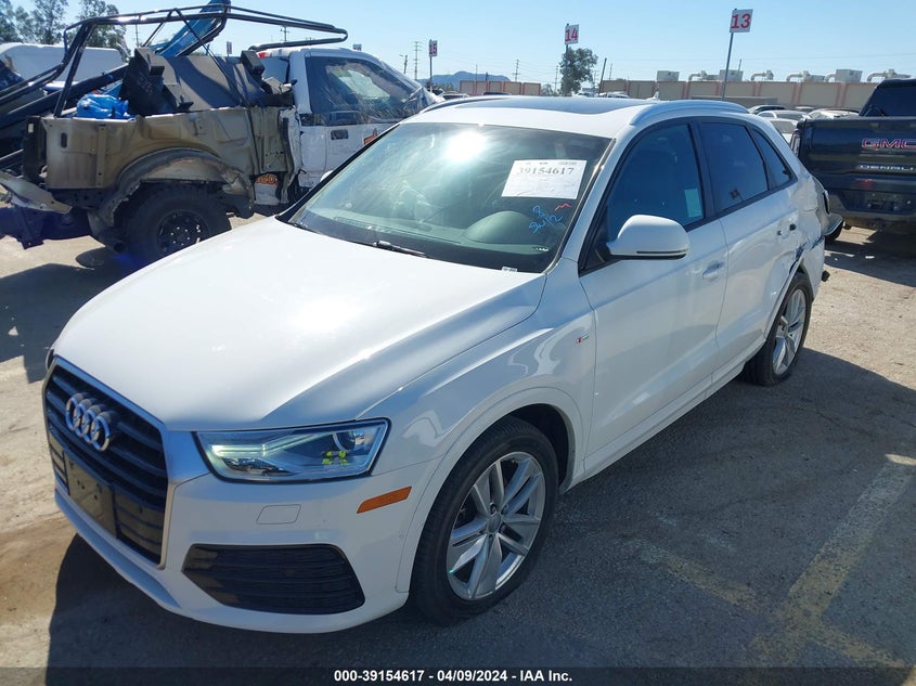 2018 Audi Q3 2.0T Premium/2.0T Sport Premium VIN: WA1BCCFS3JR022589 Lot: 39154617