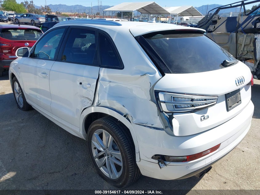 2018 Audi Q3 2.0T Premium/2.0T Sport Premium VIN: WA1BCCFS3JR022589 Lot: 39154617