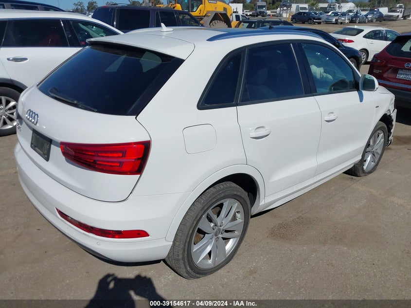 2018 Audi Q3 2.0T Premium/2.0T Sport Premium VIN: WA1BCCFS3JR022589 Lot: 39154617