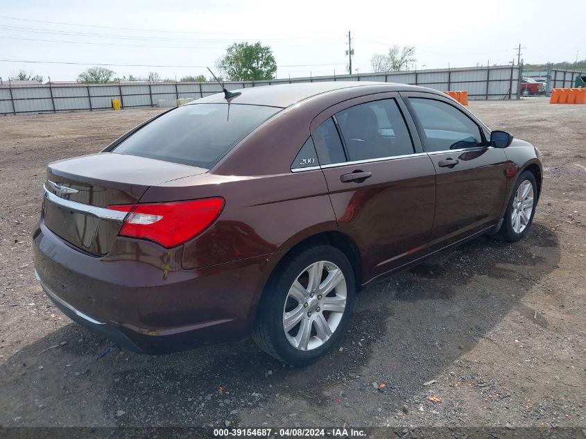 2013 Chrysler 200 Touring VIN: 1C3CCBBB7DN684993 Lot: 40791368