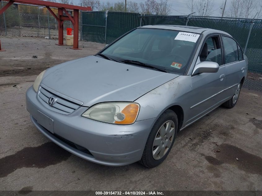 2HGES26772H555348 | 2002 HONDA CIVIC