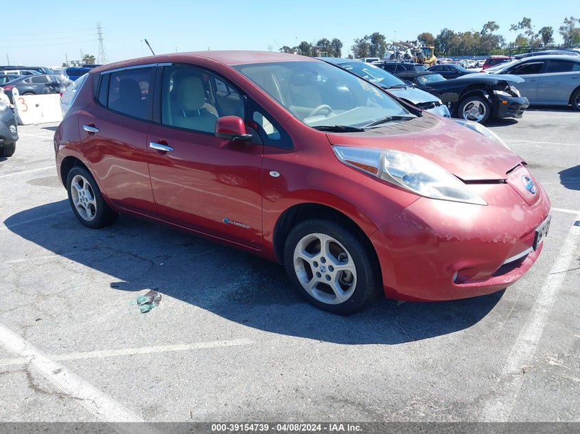 2011 Nissan Leaf Sl VIN: JN1AZ0CP9BT008315 Lot: 39154739