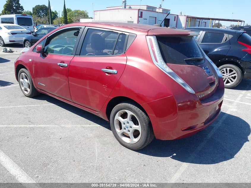 2011 Nissan Leaf Sl VIN: JN1AZ0CP9BT008315 Lot: 39154739