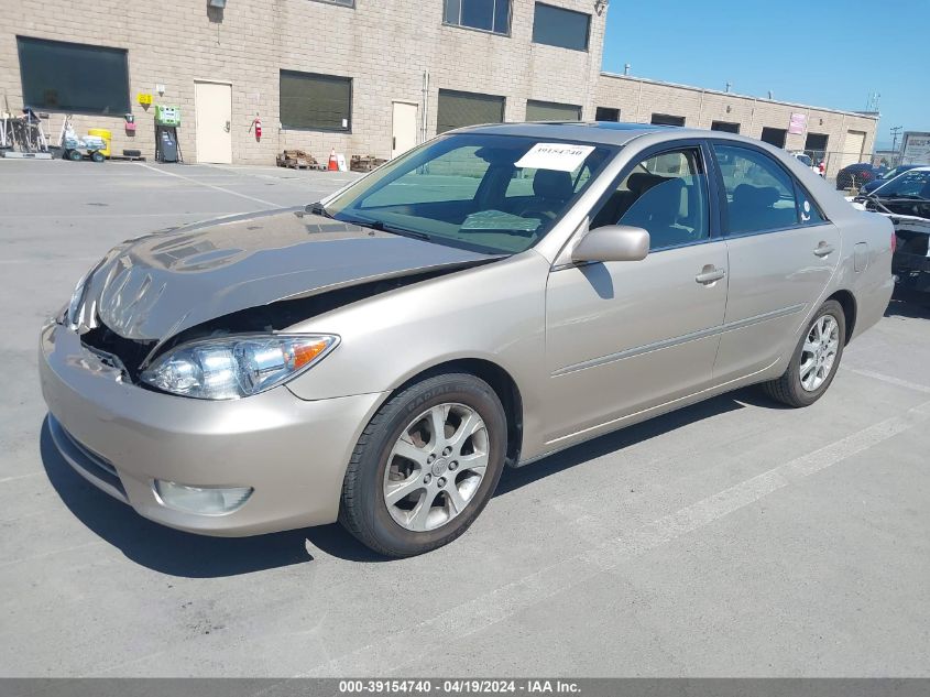 2005 Toyota Camry Xle V6 VIN: 4T1BF30K05U602662 Lot: 39154740