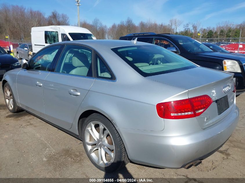 WAUFFAFL8AN012334 | 2010 AUDI A4