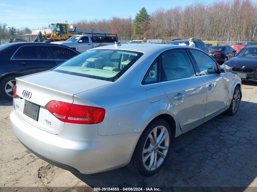 WAUFFAFL8AN012334 | 2010 AUDI A4