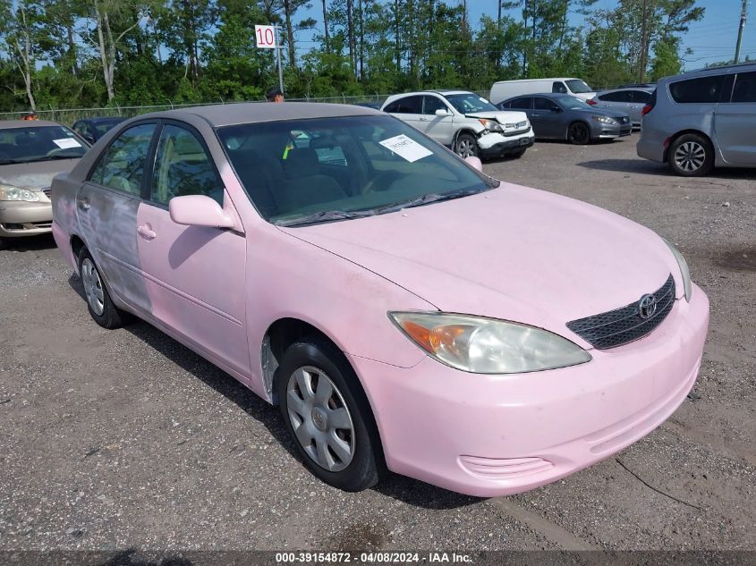 4T1BE32KX3U166609 | 2003 TOYOTA CAMRY