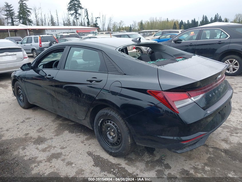 VIN KMHLL4AGXMU191945 2021 HYUNDAI ELANTRA SE