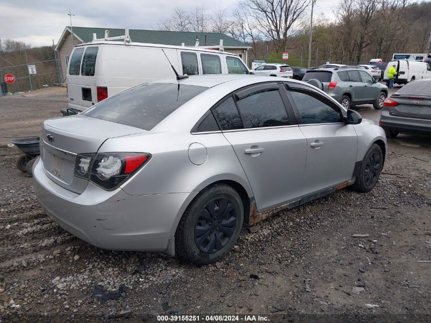 1G1PD5SHXC7291453 | 2012 CHEVROLET CRUZE