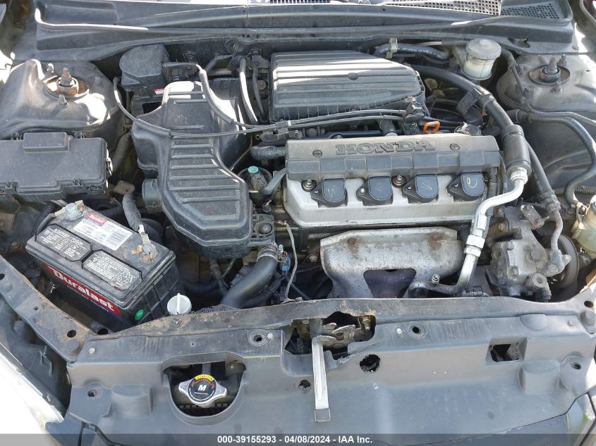 2HGES16585H626568 | 2005 HONDA CIVIC