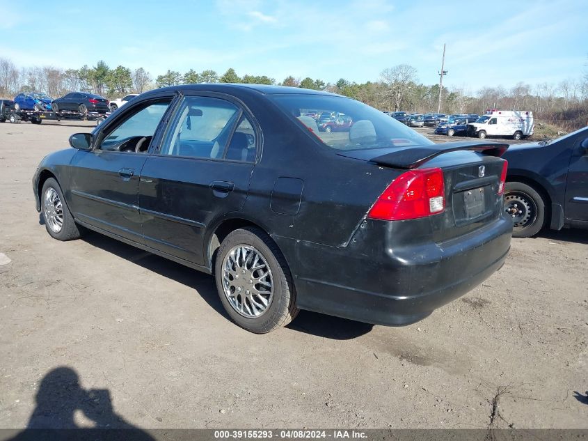 2HGES16585H626568 | 2005 HONDA CIVIC