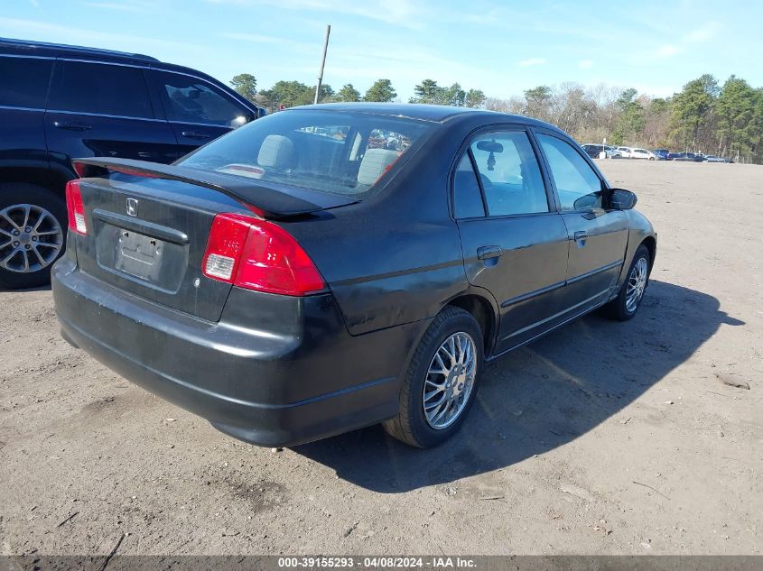 2HGES16585H626568 | 2005 HONDA CIVIC