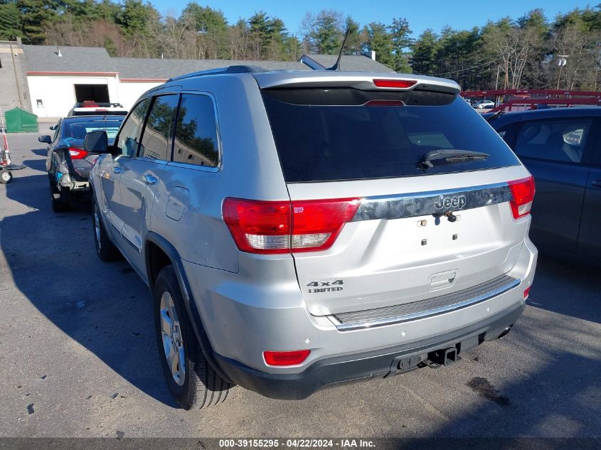 2011 Jeep Grand Cherokee Limited VIN: 1J4RR5GG6BC571520 Lot: 39155295