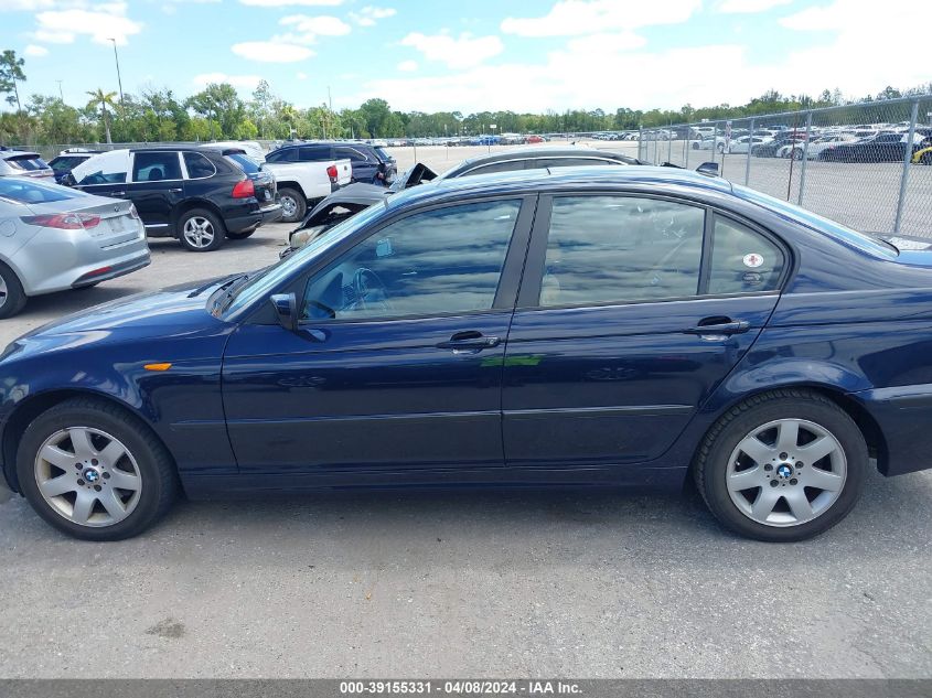 WBAEU33475PR20617 | 2005 BMW 325XI