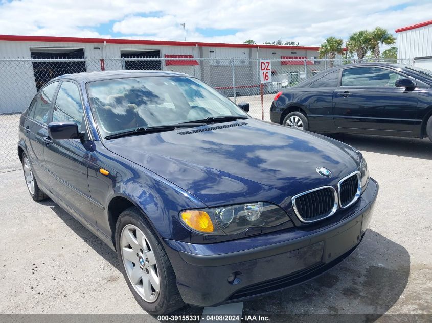 WBAEU33475PR20617 | 2005 BMW 325XI