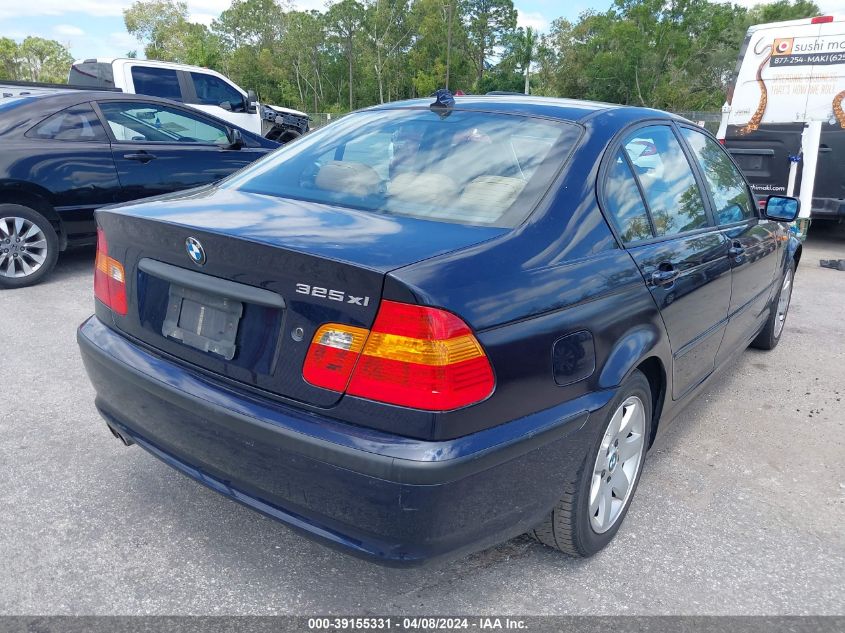 WBAEU33475PR20617 | 2005 BMW 325XI