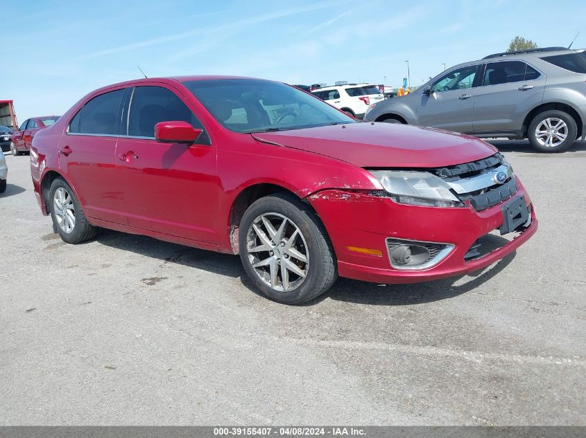 2010 Ford Fusion Sel VIN: 3FAHP0JA0AR381930 Lot: 39155407