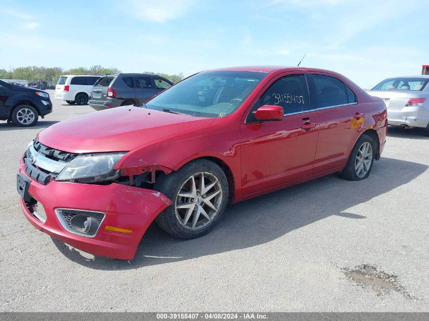 2010 Ford Fusion Sel VIN: 3FAHP0JA0AR381930 Lot: 39155407