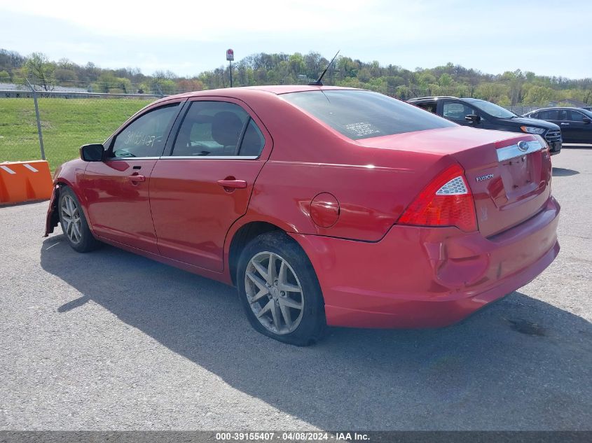 2010 Ford Fusion Sel VIN: 3FAHP0JA0AR381930 Lot: 39155407