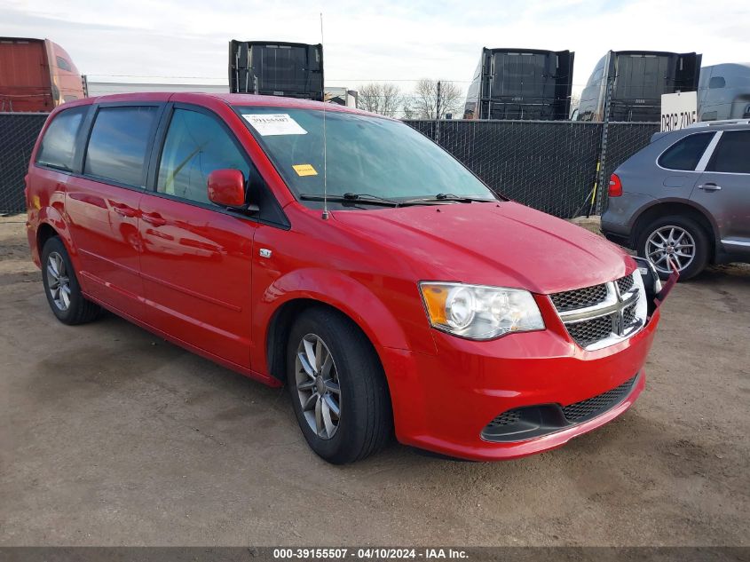 VIN 2C4RDGBG5ER233349 2014 DODGE GRAND CARAVAN no.1