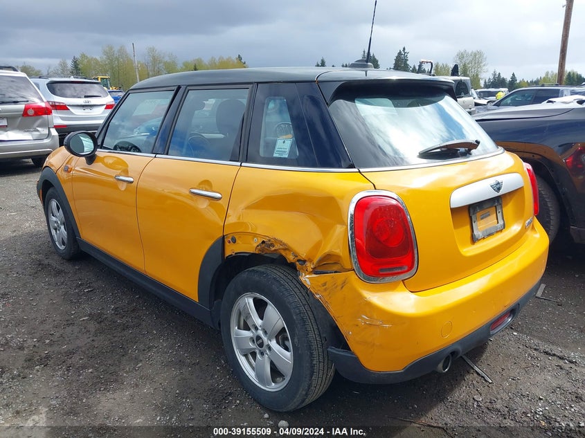 2015 Mini Hardtop Cooper VIN: WMWXS5C54FT830501 Lot: 39155509