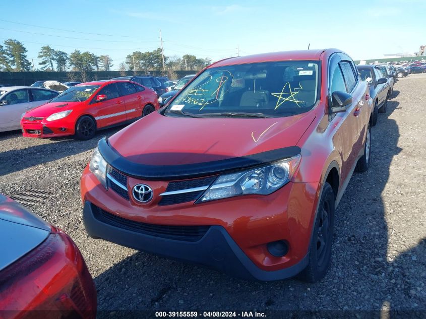 2015 Toyota Rav4 Le VIN: 2T3BFREVXFW396524 Lot: 39155559