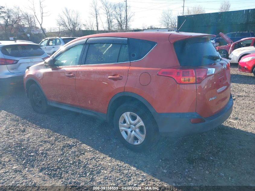 2015 Toyota Rav4 Le VIN: 2T3BFREVXFW396524 Lot: 39155559