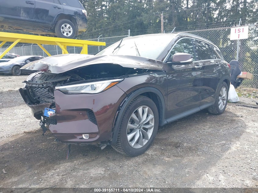 VIN 3PCAJ5M36LF109944 2020 INFINITI QX50 AUTOGRAPH AWD/ESSENTIAL AWD/LUXE AWD/PURE AWD/SENSORY AWD