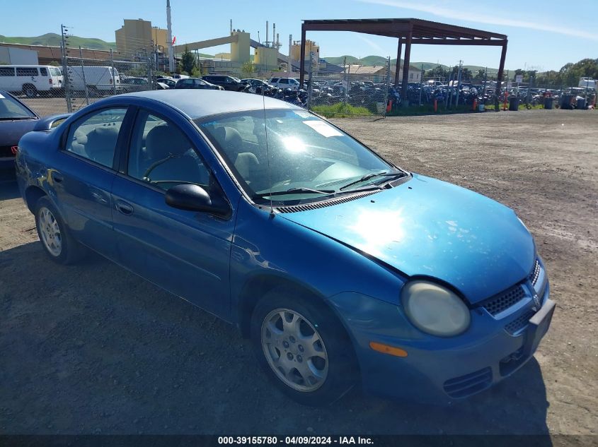 2003 Dodge Neon Sxt VIN: 1B3ES56C23D209737 Lot: 39155780