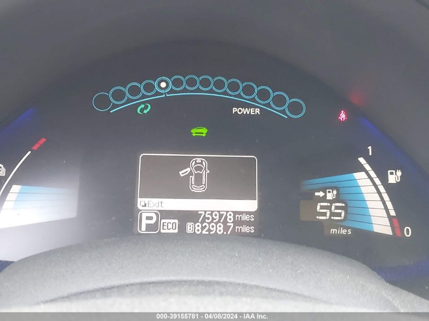 1N4AZ0CP4FC324343 | 2015 NISSAN LEAF