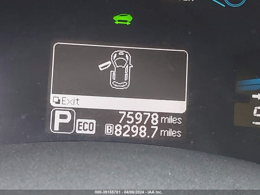 1N4AZ0CP4FC324343 | 2015 NISSAN LEAF