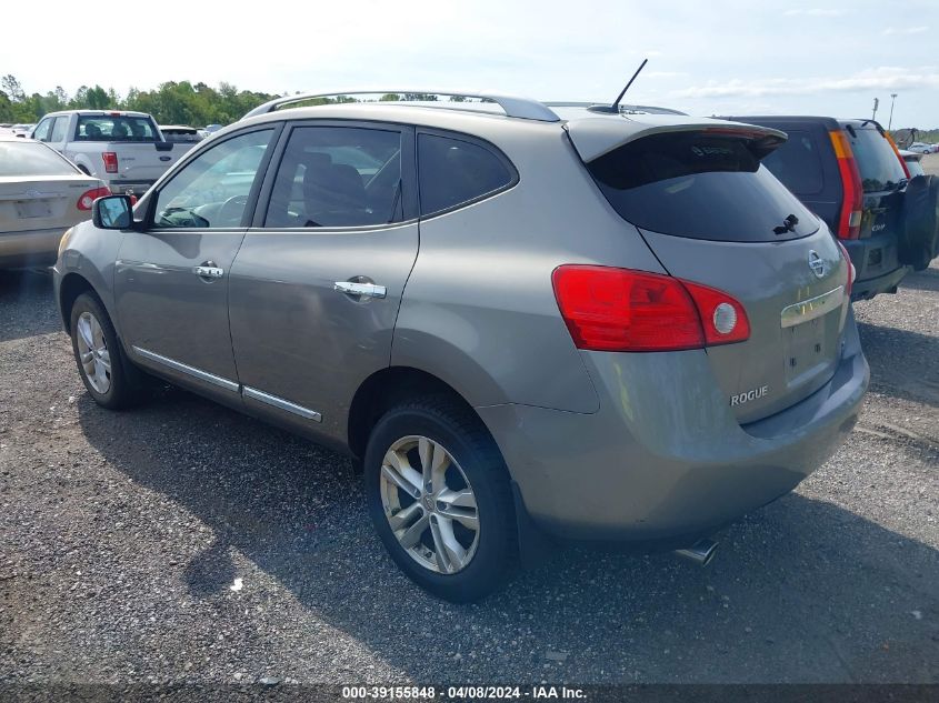 2012 Nissan Rogue Sv VIN: JN8AS5MT7CW604599 Lot: 39155848