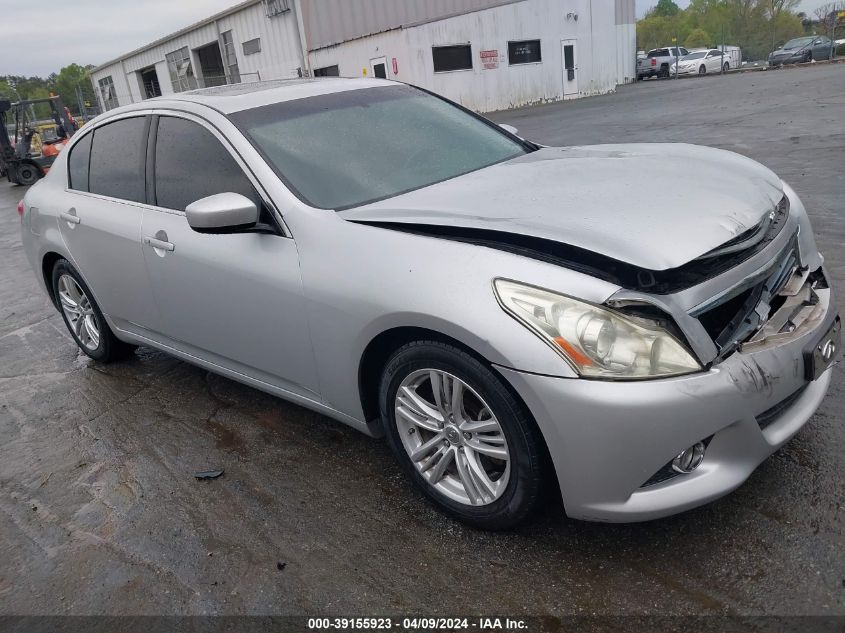 2012 Infiniti G37 Journey VIN: JN1CV6AP1CM932933 Lot: 39155923