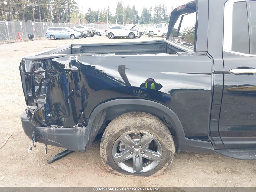 VIN 5FPYK3F74NB014678 2022 HONDA RIDGELINE RTL-E