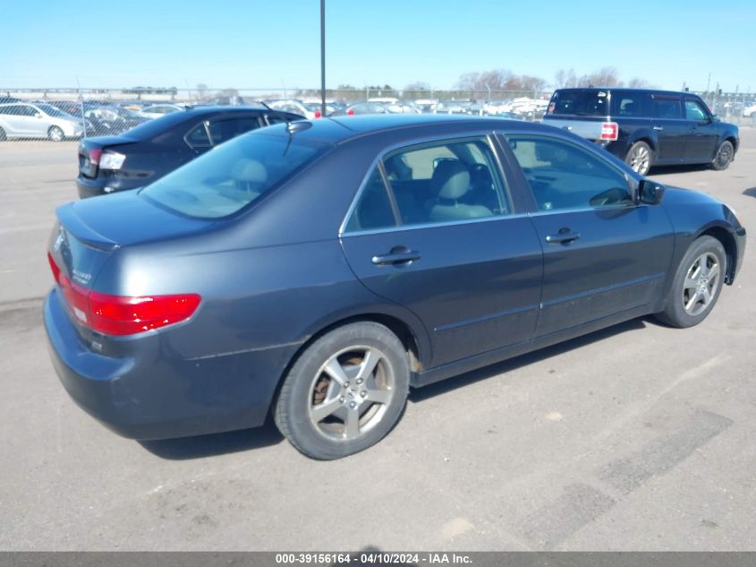 2005 Honda Accord Hybrid Ima VIN: JHMCN36545C007640 Lot: 39156164