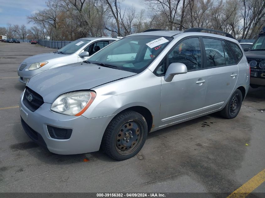 2009 Kia Rondo Lx VIN: KNAFG528297230971 Lot: 39156382