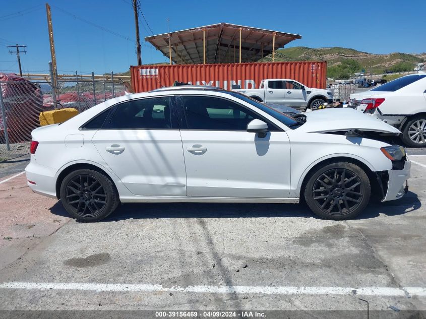 2016 Audi A3 2.0T Premium VIN: WAUB8GFFXG1005231 Lot: 39156469