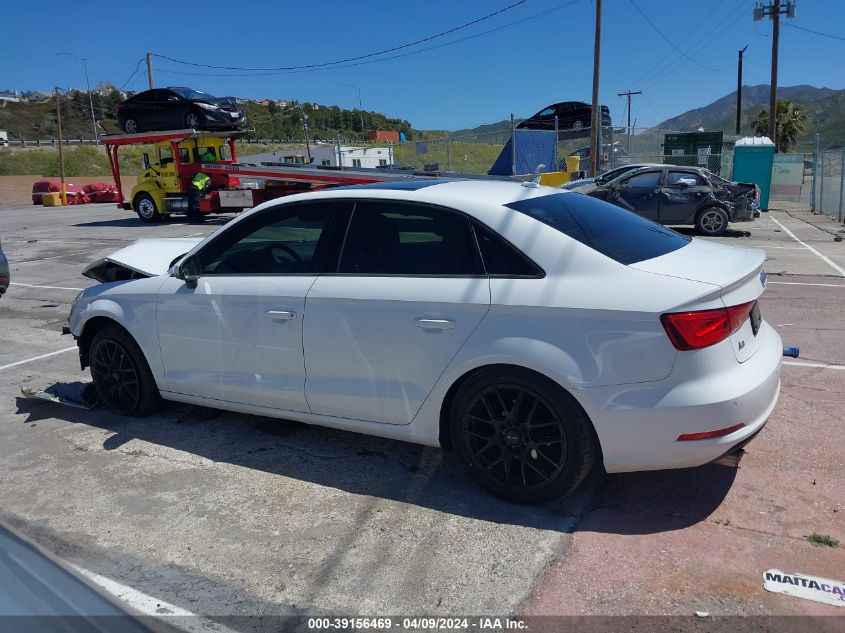 2016 Audi A3 2.0T Premium VIN: WAUB8GFFXG1005231 Lot: 39156469