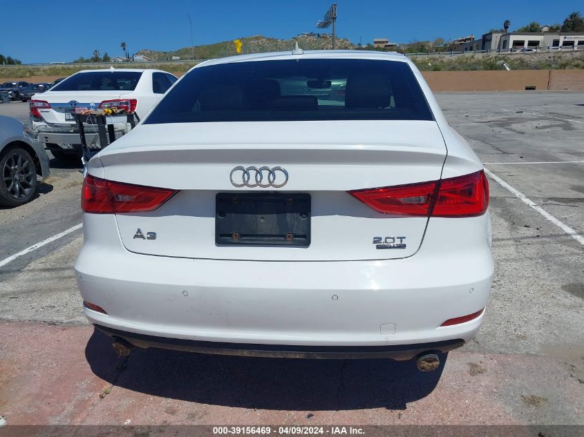 2016 Audi A3 2.0T Premium VIN: WAUB8GFFXG1005231 Lot: 39156469