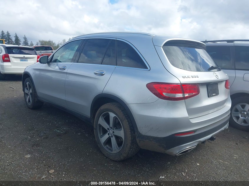 2016 Mercedes-Benz Glc 300 4Matic VIN: WDC0G4KB0GF102692 Lot: 39156478