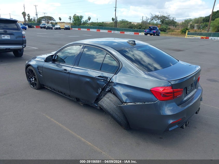 VIN WBS8M9C54J5K99122 2018 BMW M3 CS