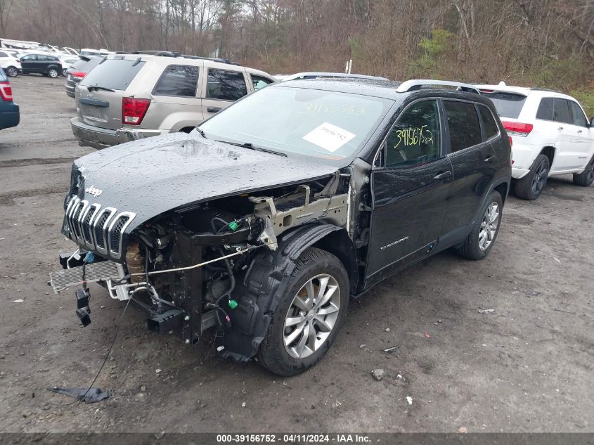 2017 Jeep Cherokee Limited 4X4 VIN: 1C4PJMDSXHD230633 Lot: 39156752