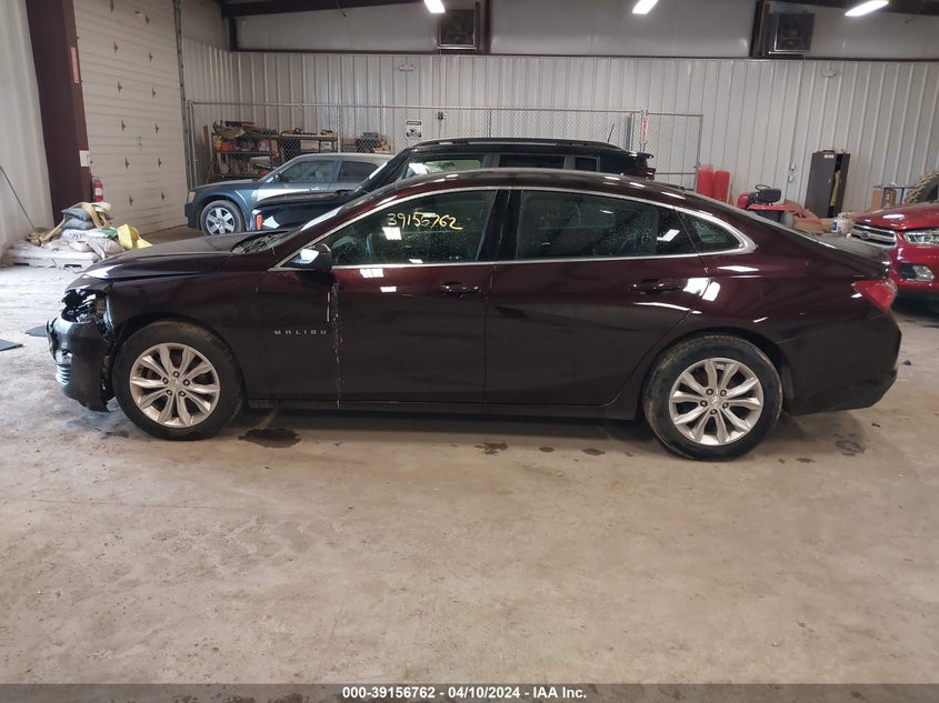 2020 CHEVROLET MALIBU FWD LT - 1G1ZD5ST7LF129816