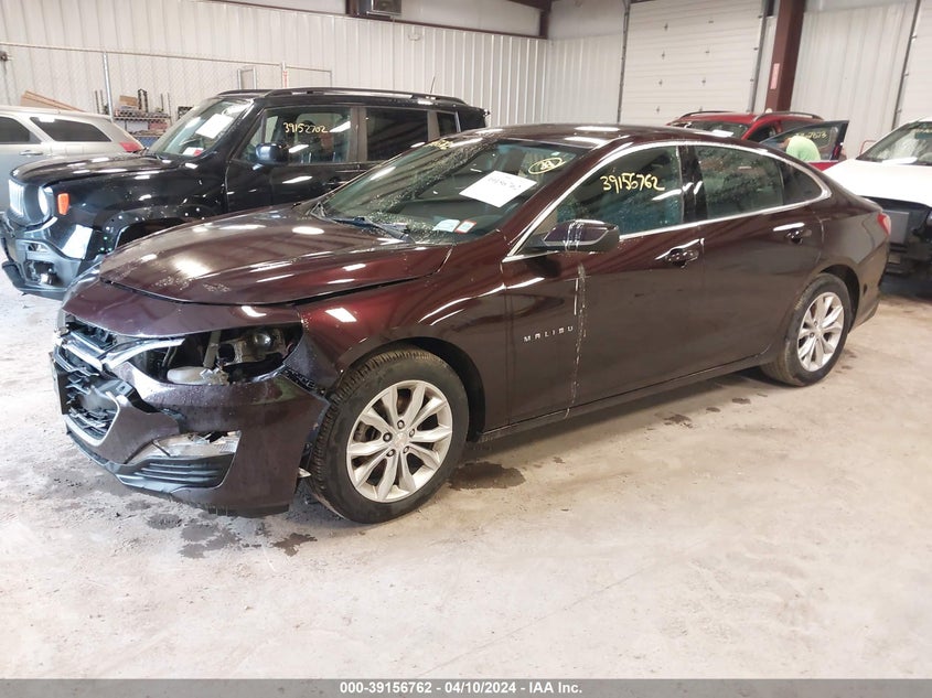 2020 CHEVROLET MALIBU FWD LT - 1G1ZD5ST7LF129816