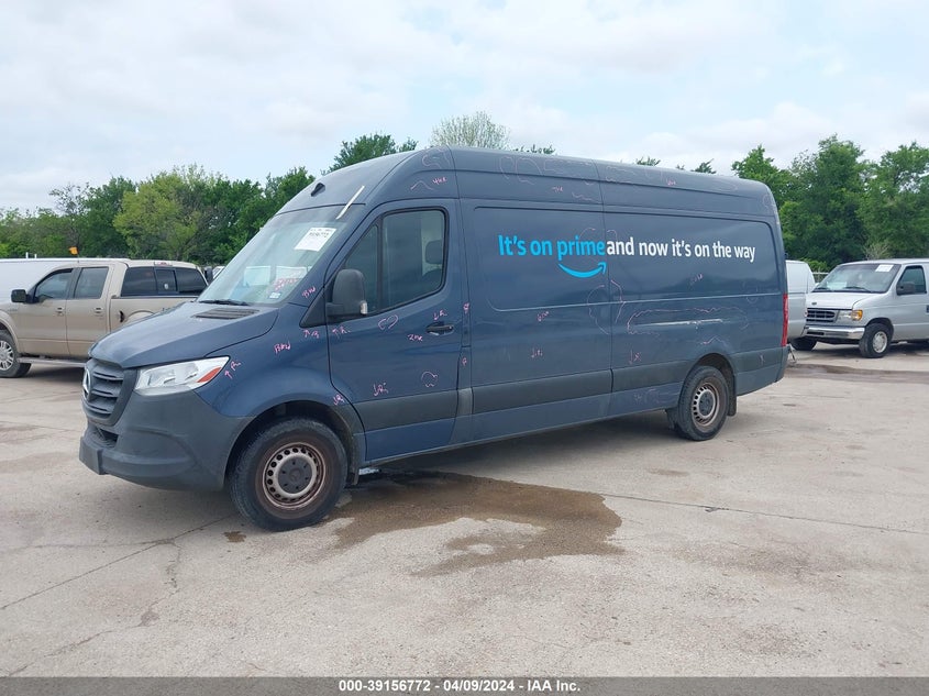 2019 MERCEDES-BENZ SPRINTER 2500 HIGH ROOF V6 - WD4PF1CD0KP147386