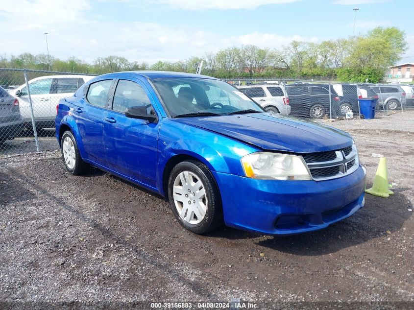 2014 DODGE AVENGER SE - 1C3CDZAB6EN104416