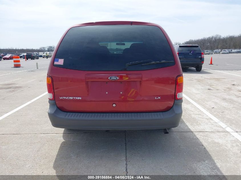 2FMZA55432BA26196 | 2002 FORD WINDSTAR