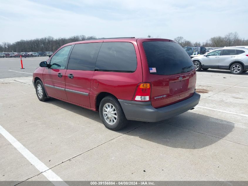 2FMZA55432BA26196 | 2002 FORD WINDSTAR