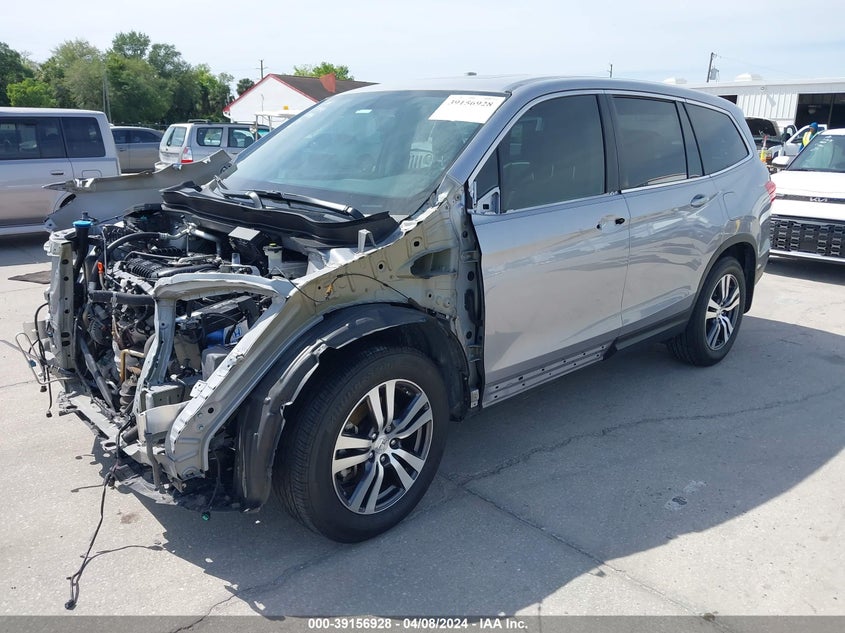 VIN 5FNYF5H55JB019046 2018 HONDA PILOT EX-L